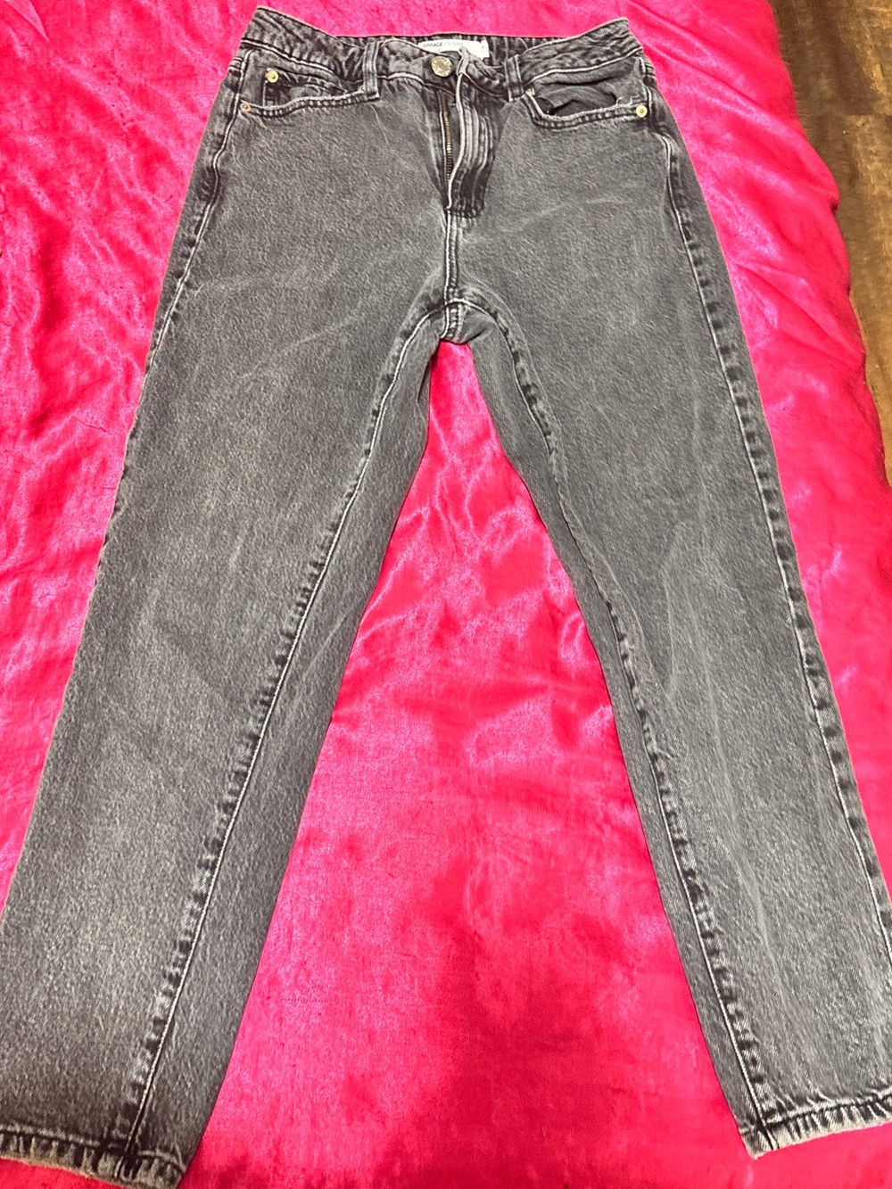 Garage Denim Mom Jeans Grey Women’s Jeans